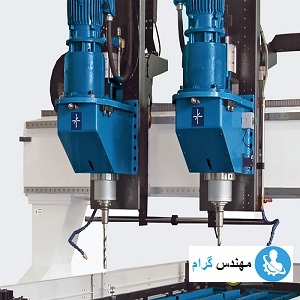 سوراخکاری با استفاده از دستگاه فرز