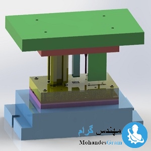 طرح نقشه قالب برش
