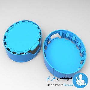 پروژه تزریق درب بطری ها طرح جدید