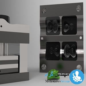 طرح آماده قالب در بطری