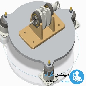 فیکسچر تست ارتعاش میلنگ