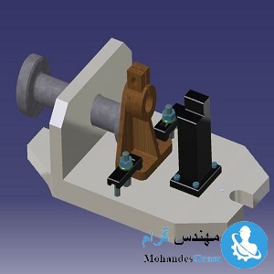 پروژه طرح فیکسچر فرزکاری