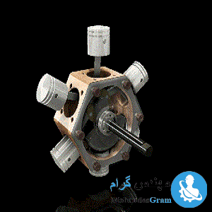 پروژه ۳ بعدی موتور شعاعی (رادیال)