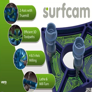 معرفی کاربرد و آموزش نرم افزار SurfCAM