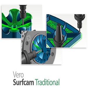 نرم افزار Surfcam شبیه سازی و ترسیم مسیر ابزار دستگاه cnc