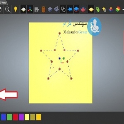 آموزش وکتور Polygons و star در نرم افزار آرتکم artcam
