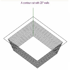 بررسی استراتژی Contour در نرم افزار surfcam